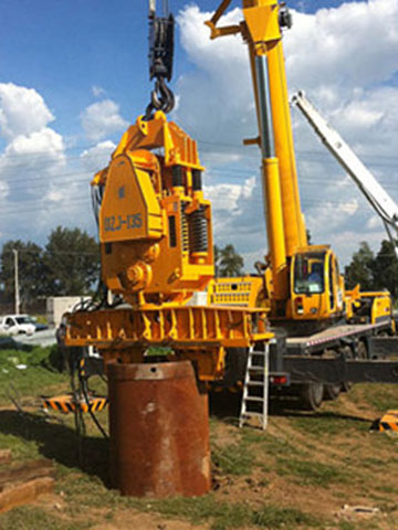 EP180偏心力矩可調(diào)振動(dòng)錘