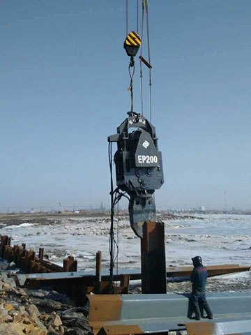 EP270偏心力矩可調(diào)振動(dòng)錘