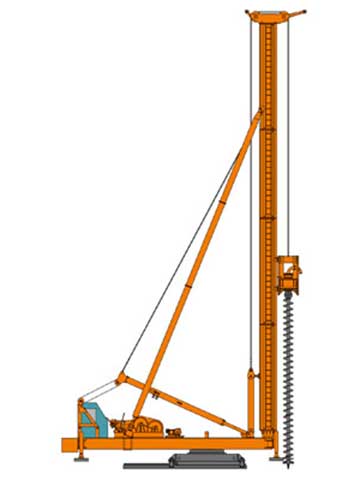 JZB200步履式樁架