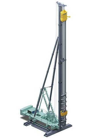 JZB500步履式樁架