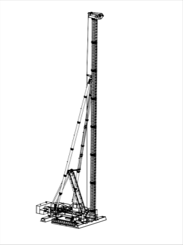 JZB300步履式樁架